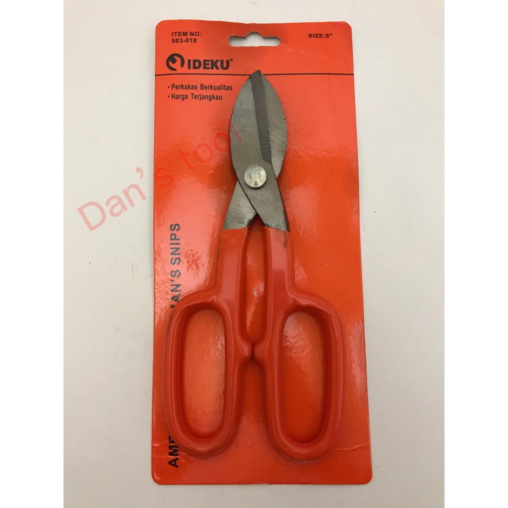 Gunting Seng 8 inch / American Type Tinmans Snip / Gunting Plat