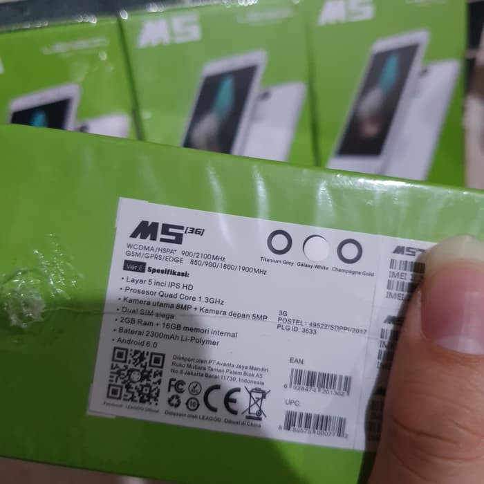 LEAGOO M5 2/16 RESMI