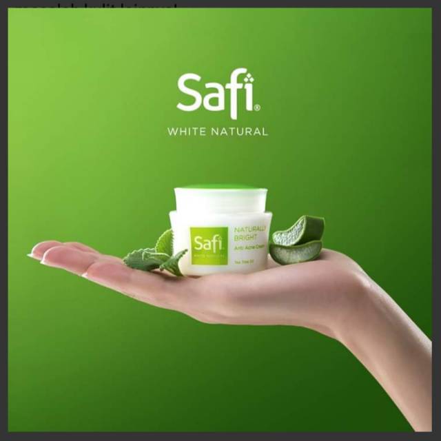 Jual Safi white natural anti acne cream | Shopee Indonesia