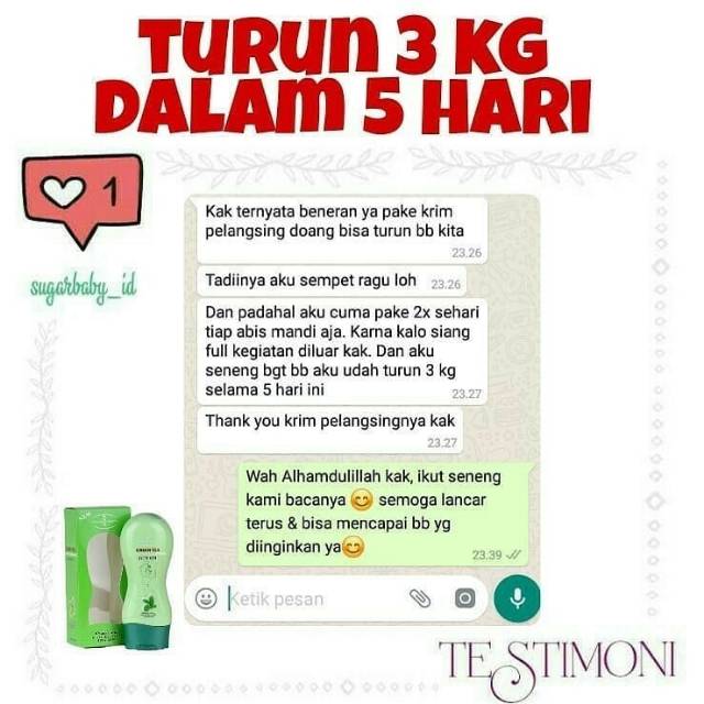 Krim Pelangsing USA Advanced Formula Slimming Cream 100% Original