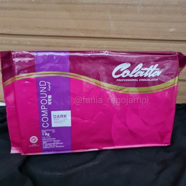 

Coklat Colatta Dark / White / Milk Compound (1kg)