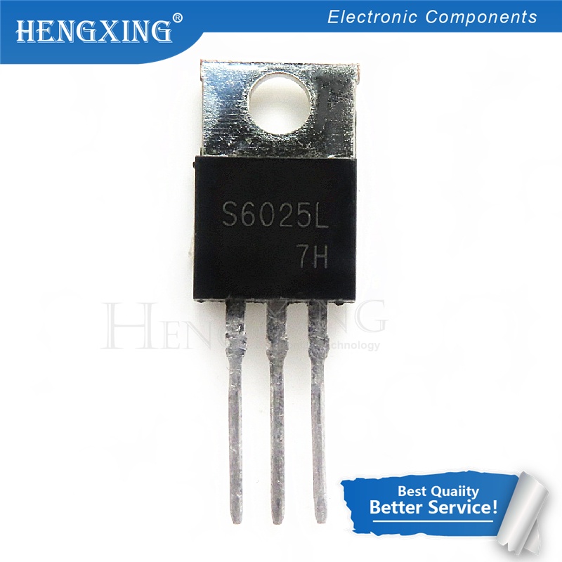 50pcs S6025L S6025 TO-220 25A 600V