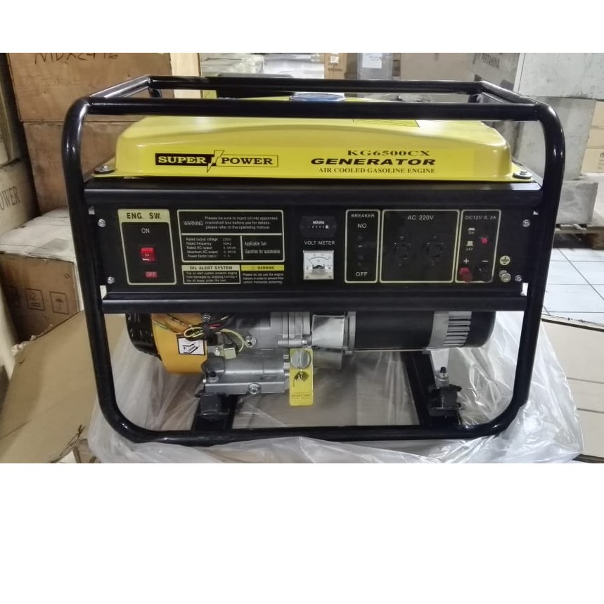 Genset Generator Set Super Power KG6500 CX - 5 KVA