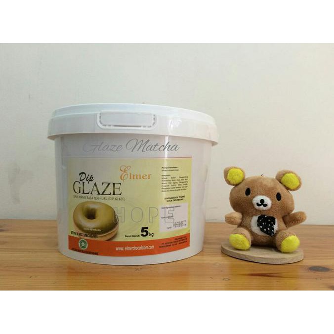 

ENAK Green Tea DIP Glaze 5Kg - Greentea BANYAK RASA