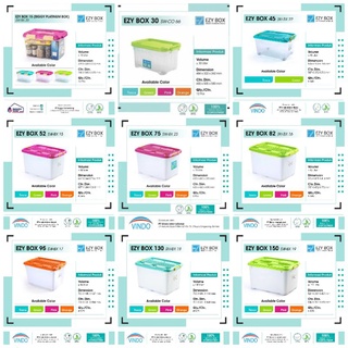 CONTAINER BOX EZY 10-15-30-45-52-75-82-95-130-150 LITER VINDO