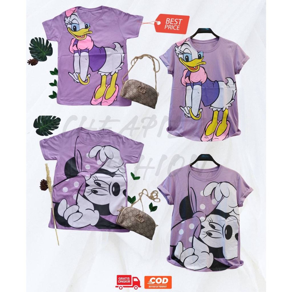 Baju Tshirt Wanita / Kaos Anak Remaja ABG / Tumblr Tee / Kaos Couple / Kaos warna lilac