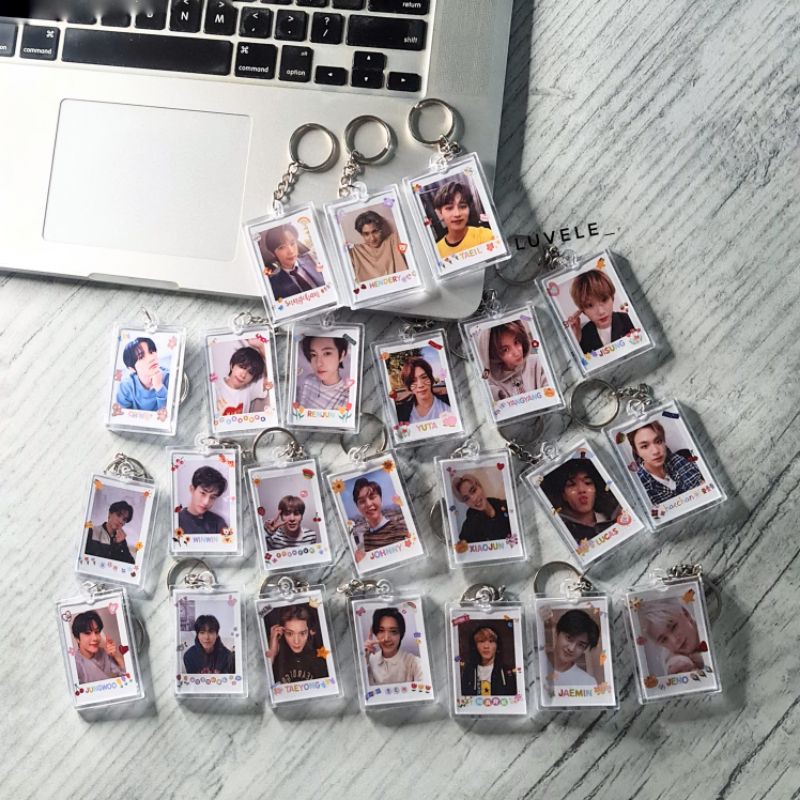 NCT Acrylic Clear Keychain Gantungan Kunci Akrilik Clear (BACA DESKRIPSI)