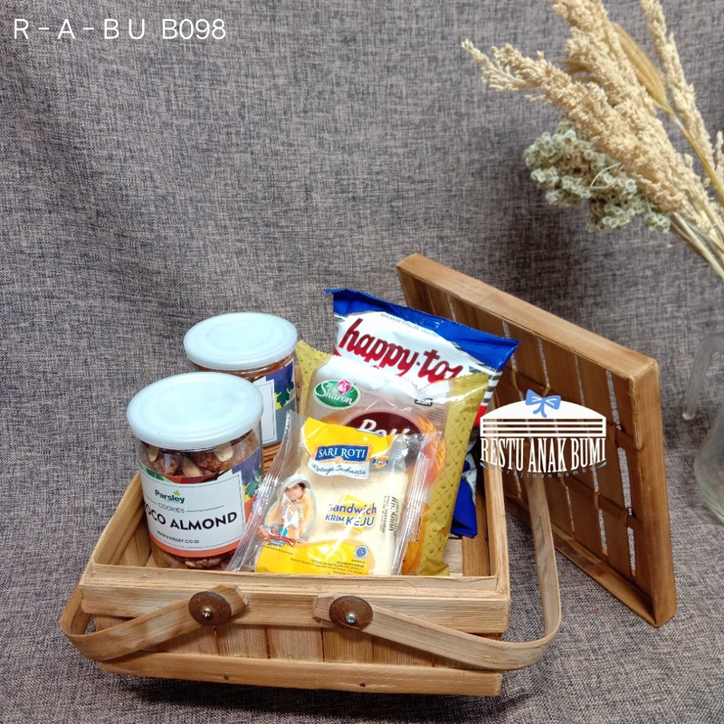

Promo (B098) Rantang Bambu 25cm Tutup|Parcel|Hampers|Serahan|Kado|Hadiah|Besek|Gift Box|Wadah|Keranjang | Anyaman Bambu | Hantaran | Seserahan | Anyaman Bambu | Box Makanan | Tempat Buah