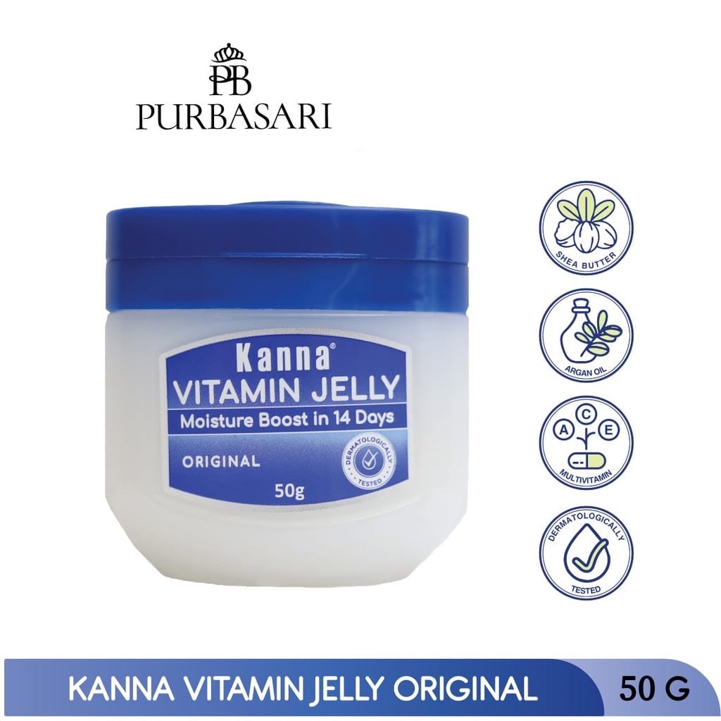 KANNA Vitamin Jelly Repairing Jelly Original &amp; Aloe Vera - 50gr