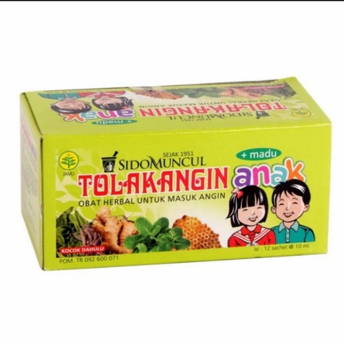 Tolak Angin Cair Sido Muncul Obat Herbal Tolakangin Anak 10ml SATUAN