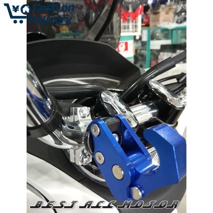 COD BIRU Gantungan Barang Motor Honda Pcx Kleman Stang Gantungan Pcx