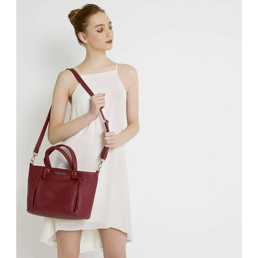 LAUSANNE BAG Sophie Martin Sophie Paris Tas selempang wanita shoulder bag kulit marun promo Tas kerj