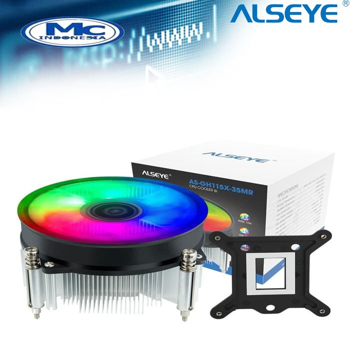 ALSEYE AS-GH115X-35MR RGB CPU COOLER / FAN PROCESSOR INTEL