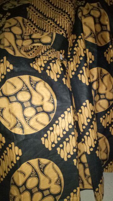 Atasan Dress Batik Wanita Sogan Seno Dsc04943