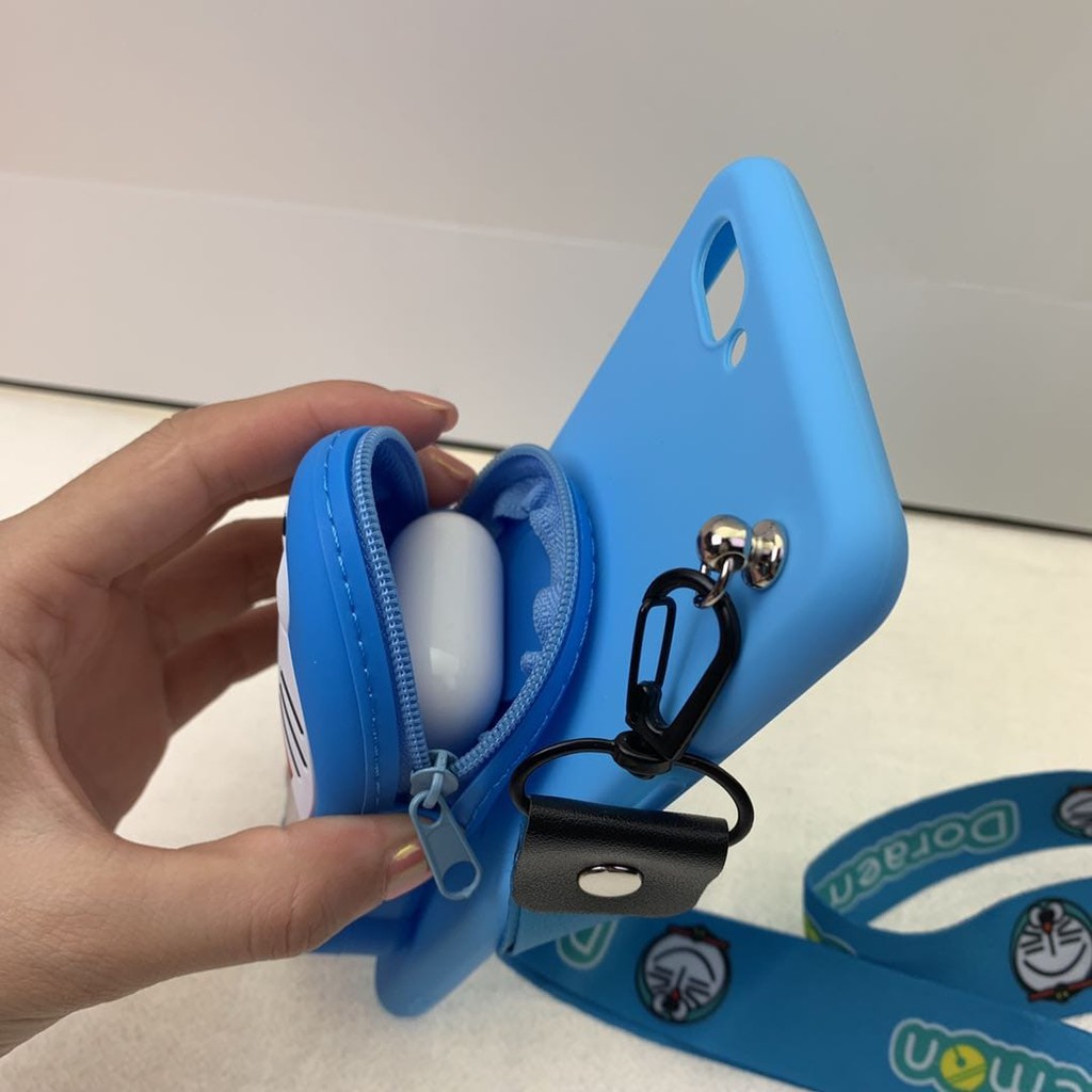 Case 4D Disnnei Plus Dompet Dan Tali Vivo Y11/Y12/Y15/Y17/Y12i