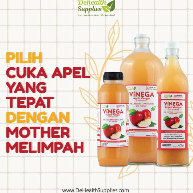 

Cuci Gudang Awal Tahun Cuka Apel Vinega 500ml (Apple cider vinegar ACV) Cuci Gudang Awal Tahun