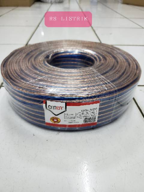 Kabel Audio-Kabel Transparan-Kabel Transparant-Kabel Bening 2x80 2 X 80 Per Meter