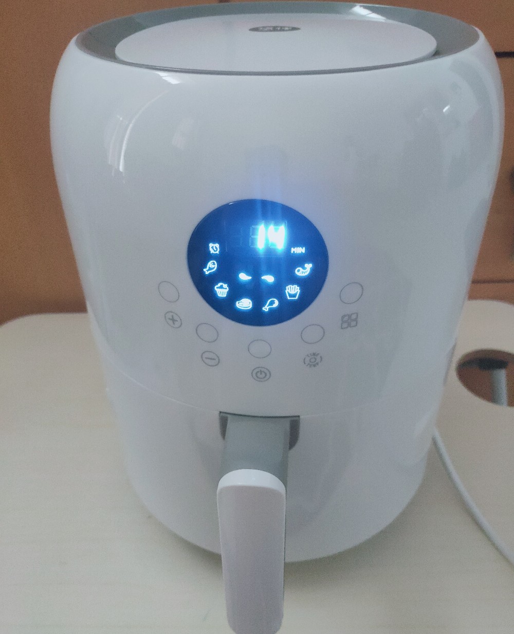 Xiaomi Nathome 4l Air Fryer Youban Smart Air Fryer Peralatan Masak Oil-free 2.6l Pengorengan Touch Control