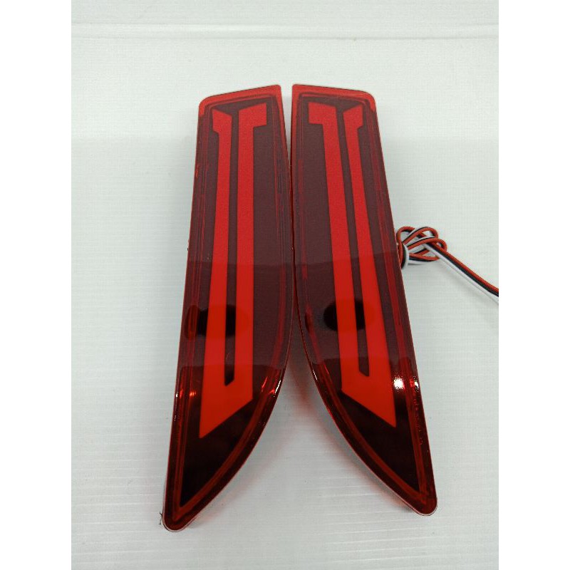 Lampu LED bumper belakang reflektor/mata kucing all new Avanza 2012-2108/all new xenia mdl audi