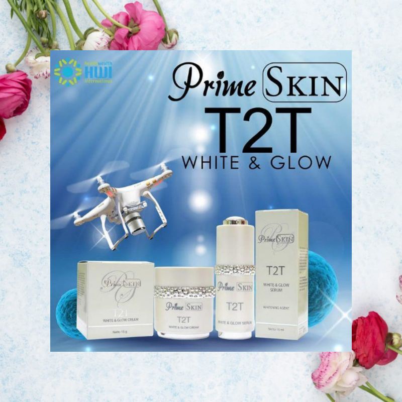 PRIME SKIN T2T WHITE AND GLOW HWI ASLI ORIGINAL 100%