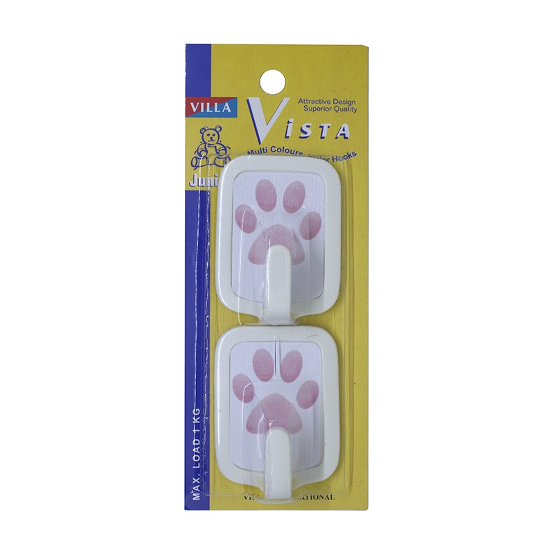 Ktmstore Villa Deco Hook Gantungan baju Kail Unik Tempel Kuat 2201-1014