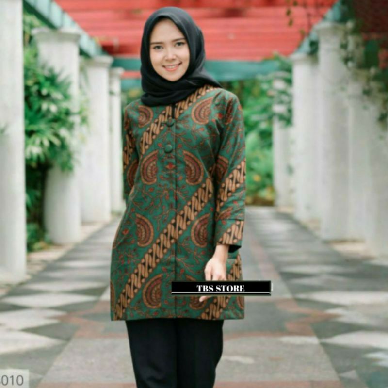 batik bluose batik atasan wanita batik modern stelan batik baturaden pusat