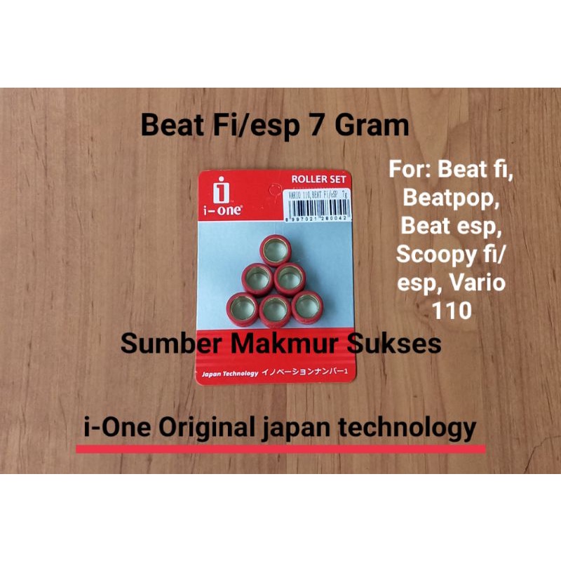 ROLLER ROLER BEAT ESP BEAT FI SCOOPY FI ESP VARIO 110 7 8 9 10 11 12 13 GRAM GR i One Original