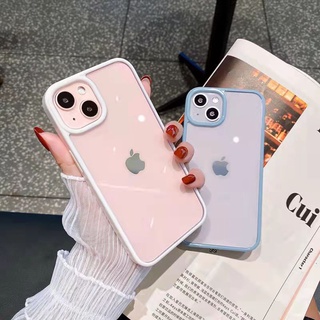 Case Pelindung Kamera Bahan Silikon Transparan Tahan Banting Untuk iPhone 13 12 PRO MAX 13 13pro XS Max