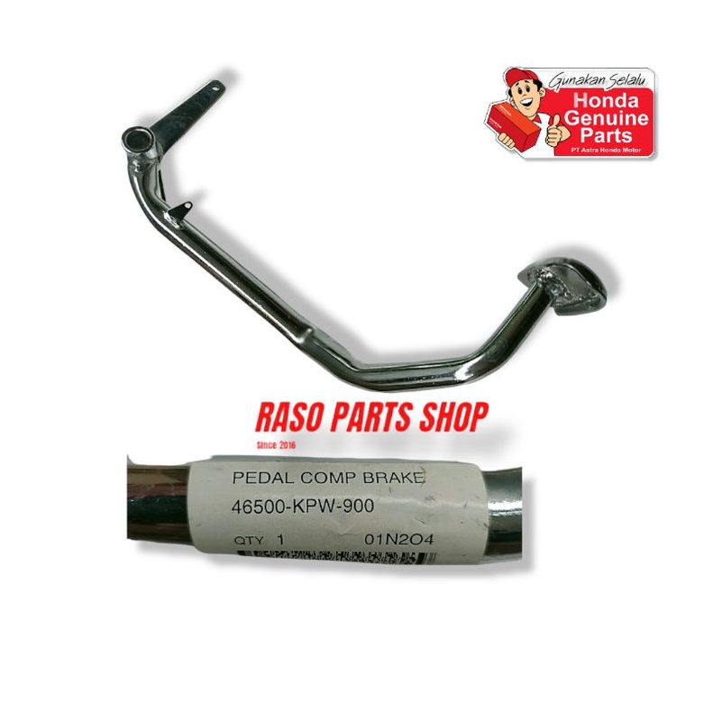 pedal rem belakang honda kirana 125 original 46500-KPW-900