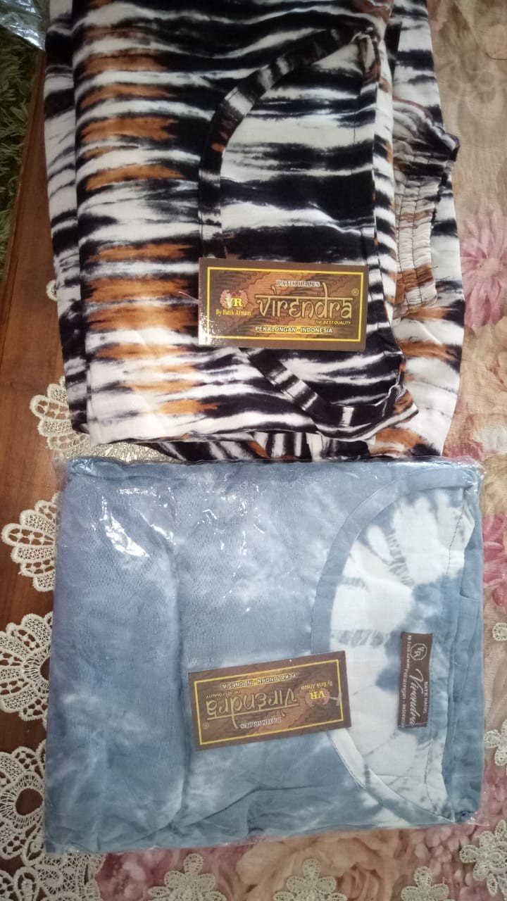 Setelan Shibori Batik Shibori Shibori Set Shibori Batik Pekalongan