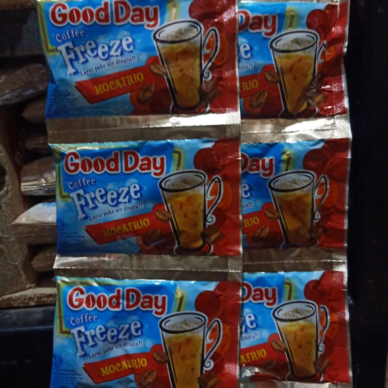 

good day freze mocafrio 10 sachet 30 gram