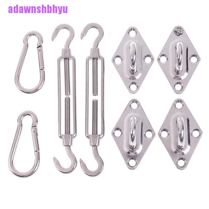 Kit Perangkat Keras Anti Karat Bentuk Persegi Panjang Bahan Stainless Steel Ukuran 6 inch Untuk Layar