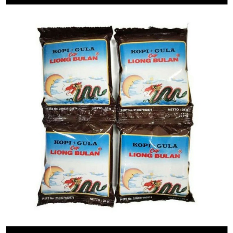 

Kopi Liong Sachet plus gula 10 Pcs
