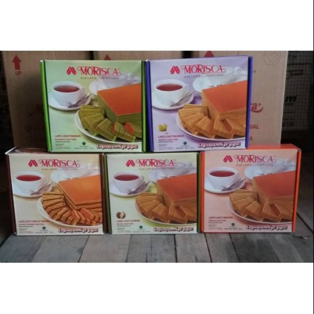 KUE ROTI LAPIS LEGIT MORISCA KELAPA DURIAN PISANG NANGKA PELANGI MAMBO BUAH 1100 G GR GRAM 1100GR