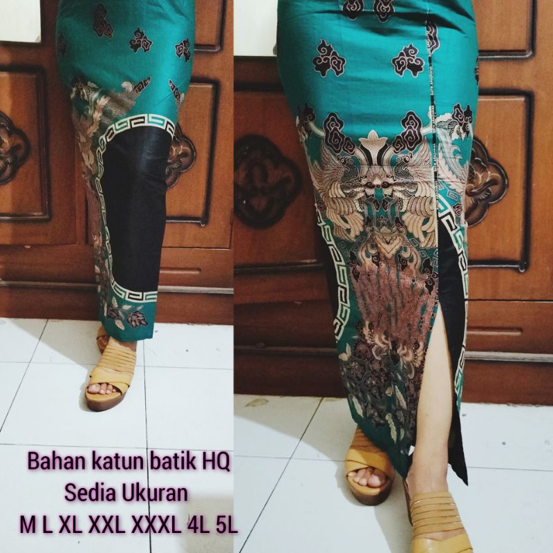 NEW MOTIF ROK SPAN BATIK VIRAL READY UKURAN S SAMPE JUMBO 5L