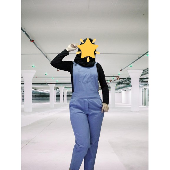 Jumpsuit Wanita Celana Kodok Baju Kodok Setelan Wanita (Tanpa Inner/Baju dalam)