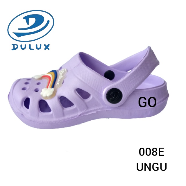 sogo DULUX 008E Sandal Baim Anak Perempuan Karakter Unicorn Awet Tahan Air Hujan Karet Lentur Ringan Sepatu Naik Gunung Motif Kuda