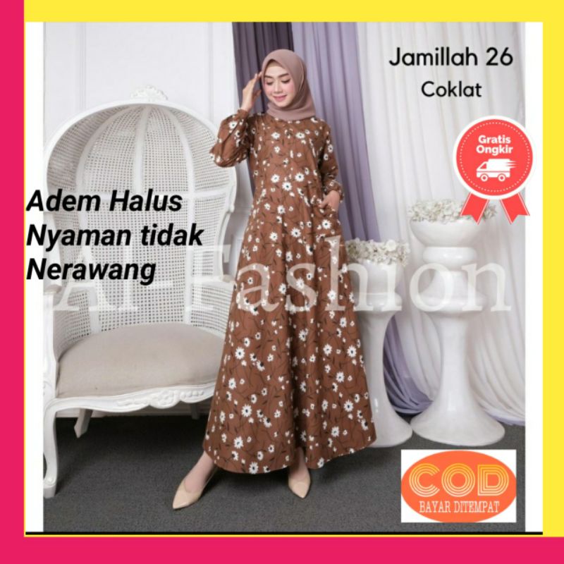 Baju Gamis Terbaru 2021 Kekinian Gamis Remaja Modern Syar'i Termurah Terlaris Kekinian 2020