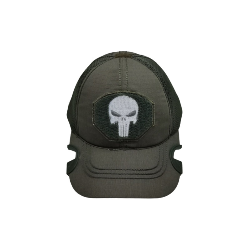 Topi Tactical Punisher Coak Logo Tengkorak Topi Basebal Tactical Pria