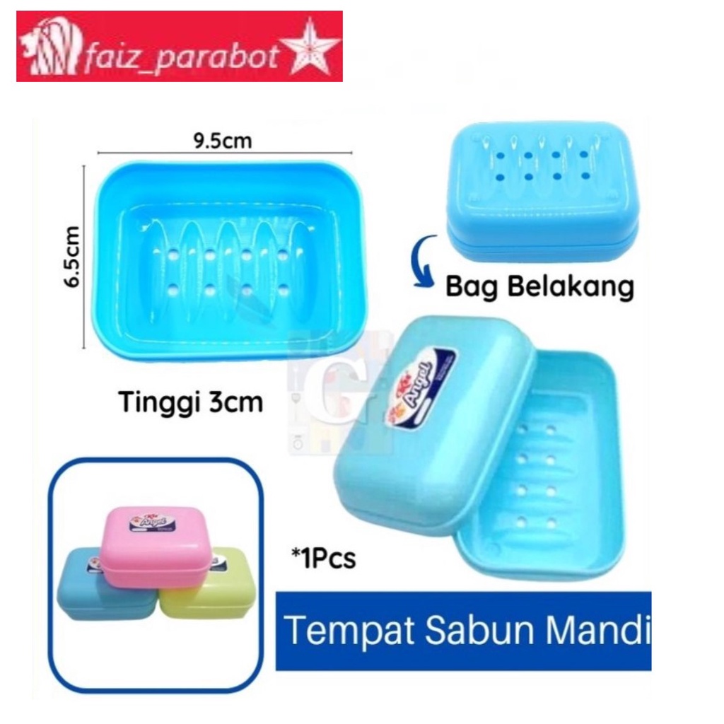 Kotak Sabun /Tempat Sabun Mandi/Holder Box /Cepuk sabun ANGLE