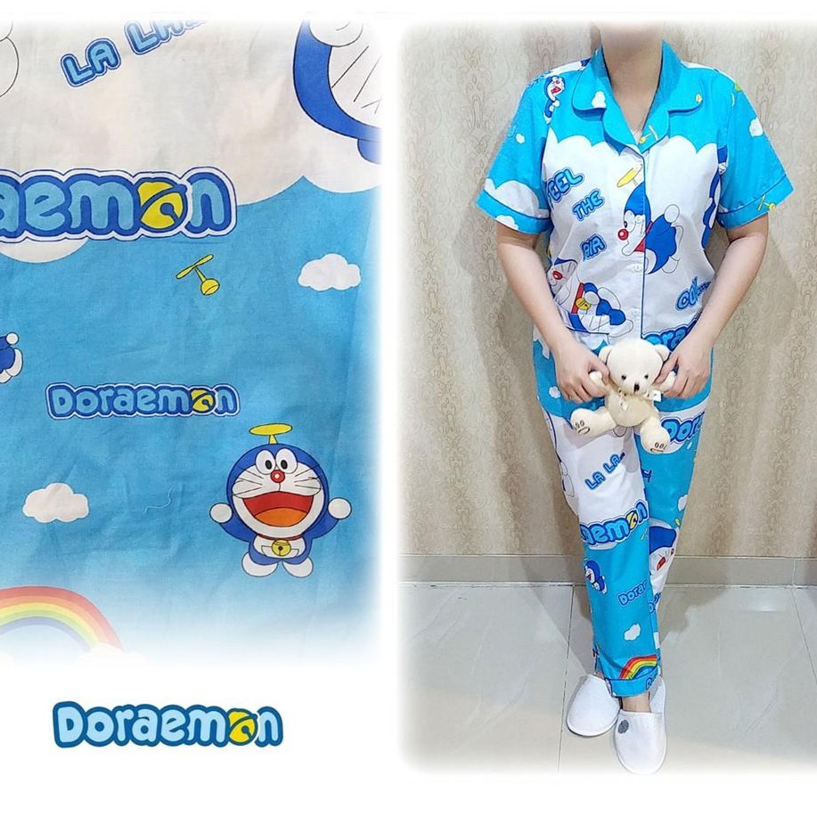 BESS - Piyama CP / Stelan Baju Tidur Murah / Corak CAMPUR