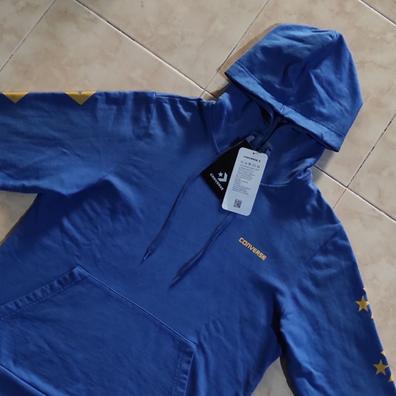 Hoodie Converse CV blue
