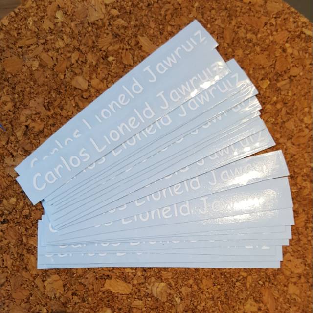 

sticker nama cutting sticker 11-20karakter atau tanda baca