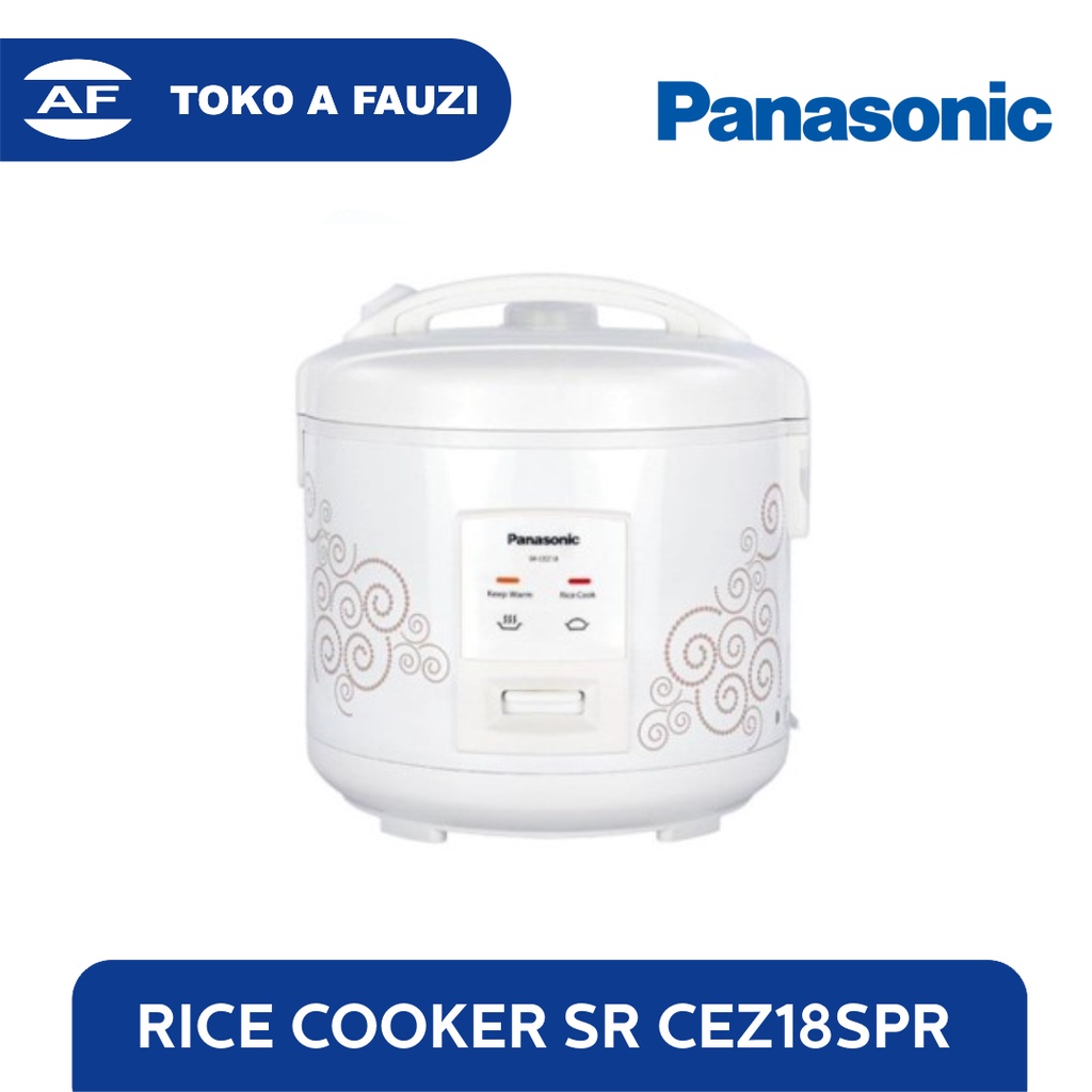 PANASONIC RICE COOKER SR-CEZ18SPR