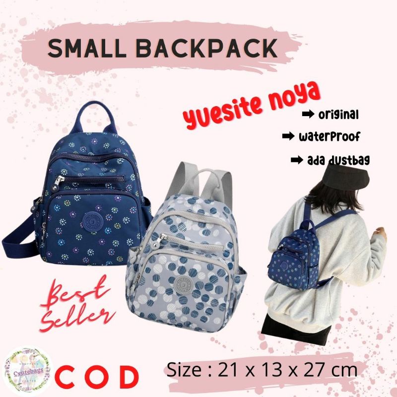 Tas ransel wanita korea import small yuesite noya backpack kekinian