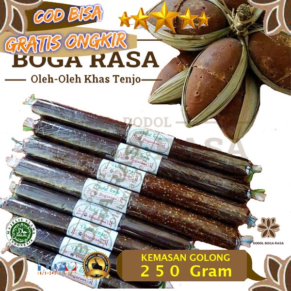 

DODOL BOGARASA PREMIUM 250Gr Halal MUI Asli Oleh-oleh Khas Tenjo Boga Rasa 250 Gram Exclusive Official Store