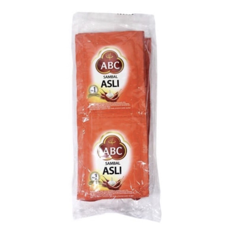 

Sambel ABC Sachet Eceran 1000 1 pack isi 10 pcs