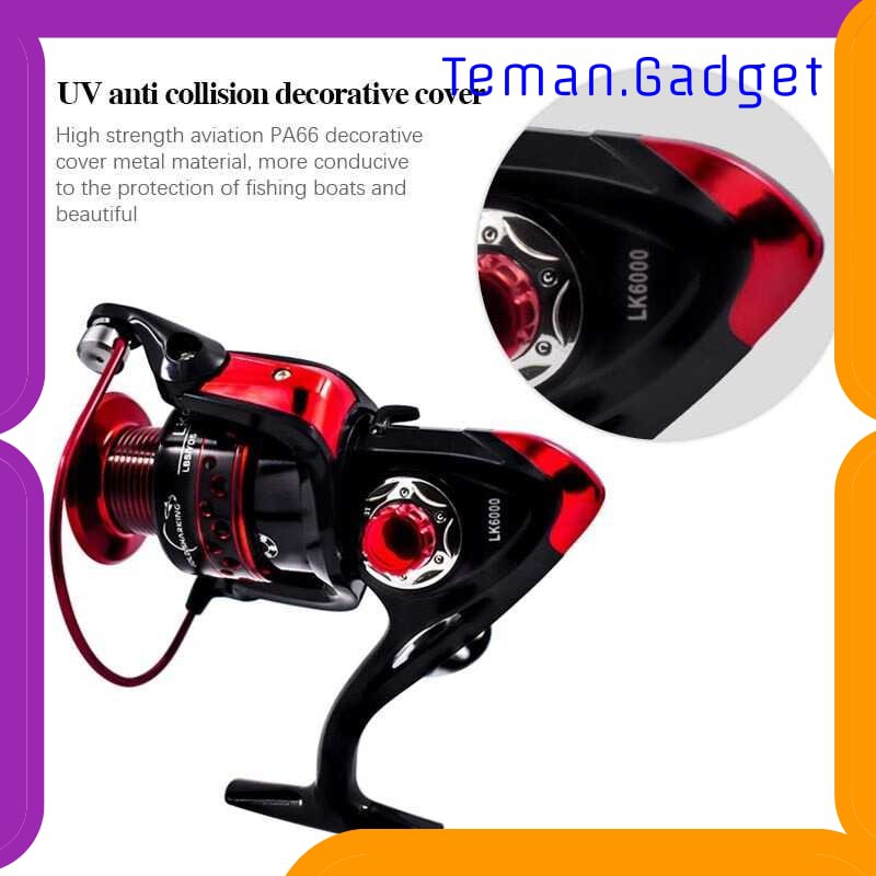 TG-IF166 Gold Sharking LK7000 Reel Pancing Spinning 4.7:1 Ball Bearing 13