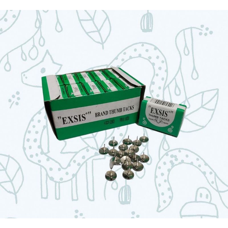 

Paku Pines / thumb tacks 1 kotak kecil dan kotak besar