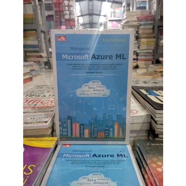 OBRAL BUKU KOMPUTER / BUKU PEMOGRAMAN / EXCEL TABEL ANALISIS / MEMBUAT MS EXCEL / VISUAL VIDEO / INTELIGENSI SQL / JAVA NETBEANS / MY SQL / MICROSOFT ACCES / AKUNTANSI / CORELDRAW / MEMBUAT WEBSITE / MICROSOFT OFFICE / GOOGLE / AUTO CAD / MURAH ORIGINAL-MICROSOFT AZURE
